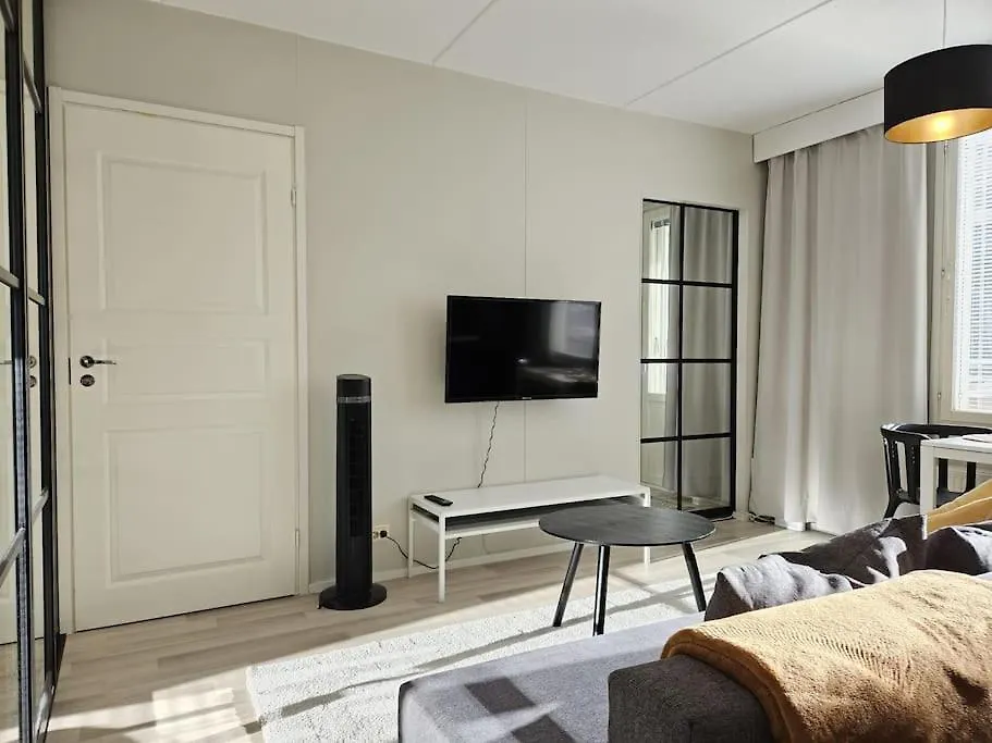 Apartment Modern One-Bedroom With Glazed Sun Balcony, 350M Metro Helsinki Finland