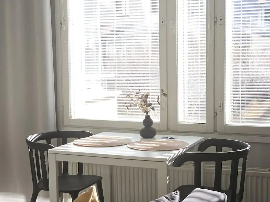 Modern One-Bedroom With Glazed Sun Balcony, 350M Metro Helsinki Finland