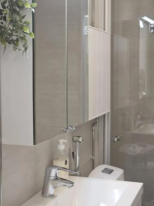 Modern One-Bedroom With Glazed Sun Balcony, 350M Metro Helsinki